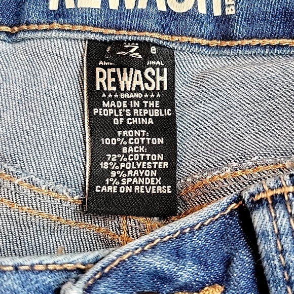 High Rise Denim Jeans by Rewind Vintage Reunion Size 7/28 - Picture 6 of 6